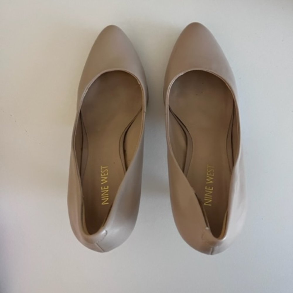 Nine West Nude Rocha Stiletto Pumps